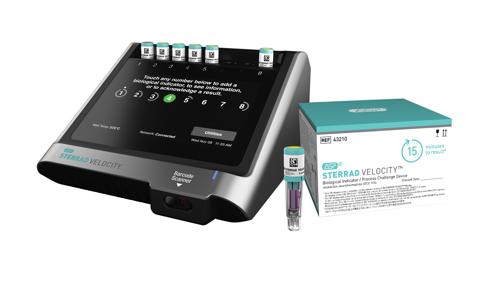 STERRAD VELOCITY® Biological Indicator/Process Challenge Device