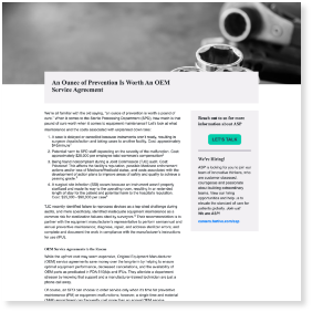 OEM Service Agreement Article