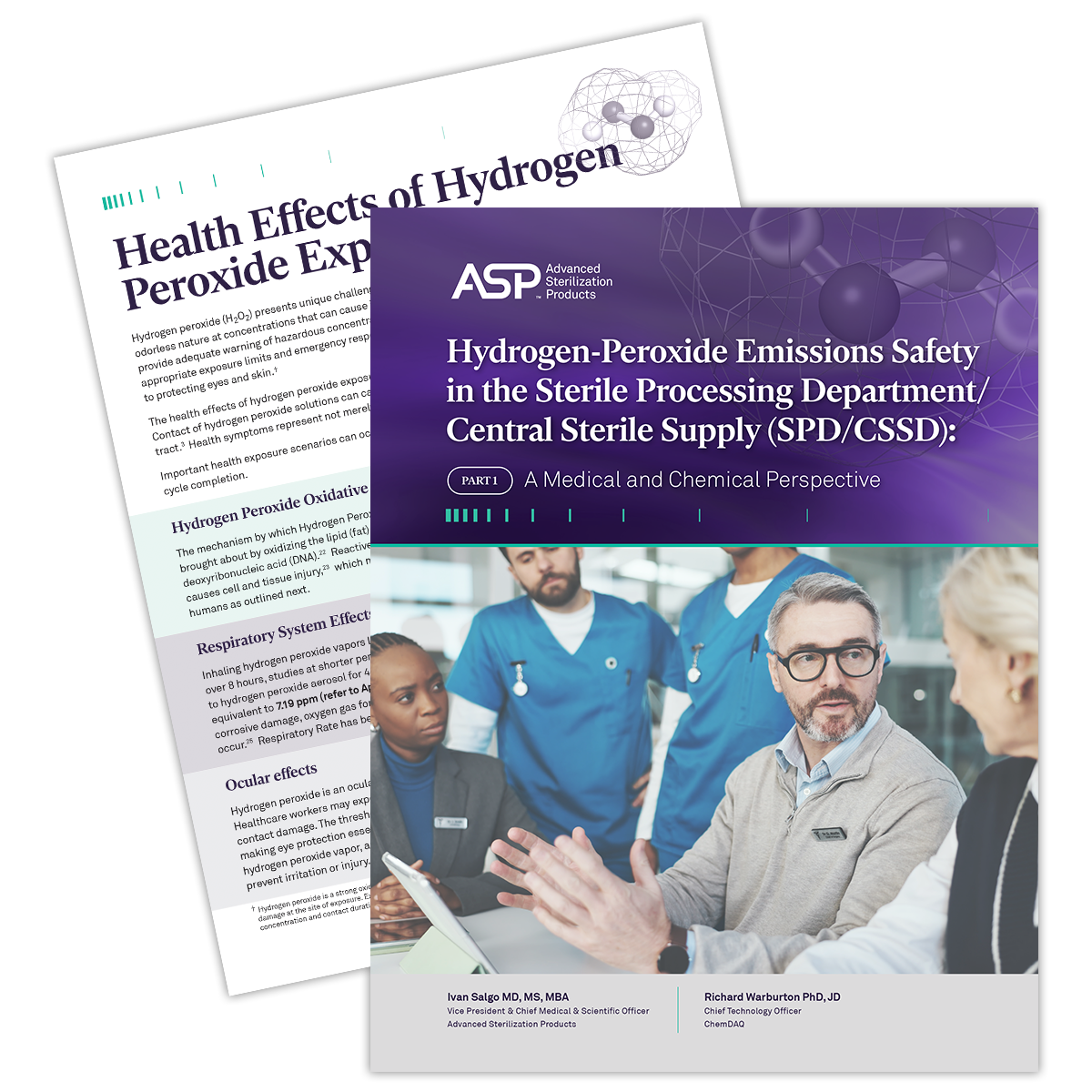 Cover of Hydrogen-Peroxide Emissions Safety in the Sterile Processing Department (SPD/CSSD): A Medical and Chemical Perspective