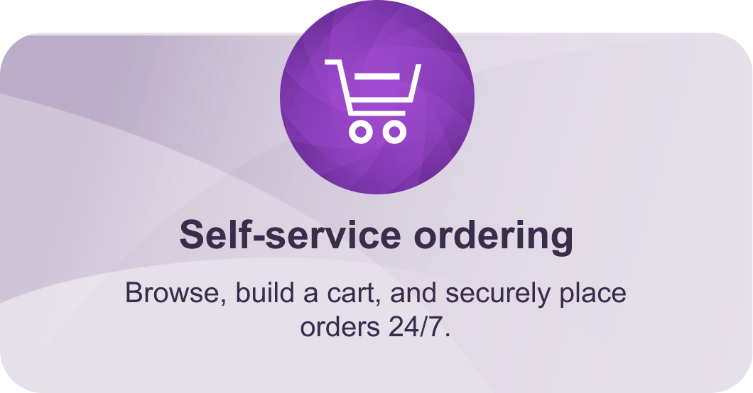 Self Service Ordering