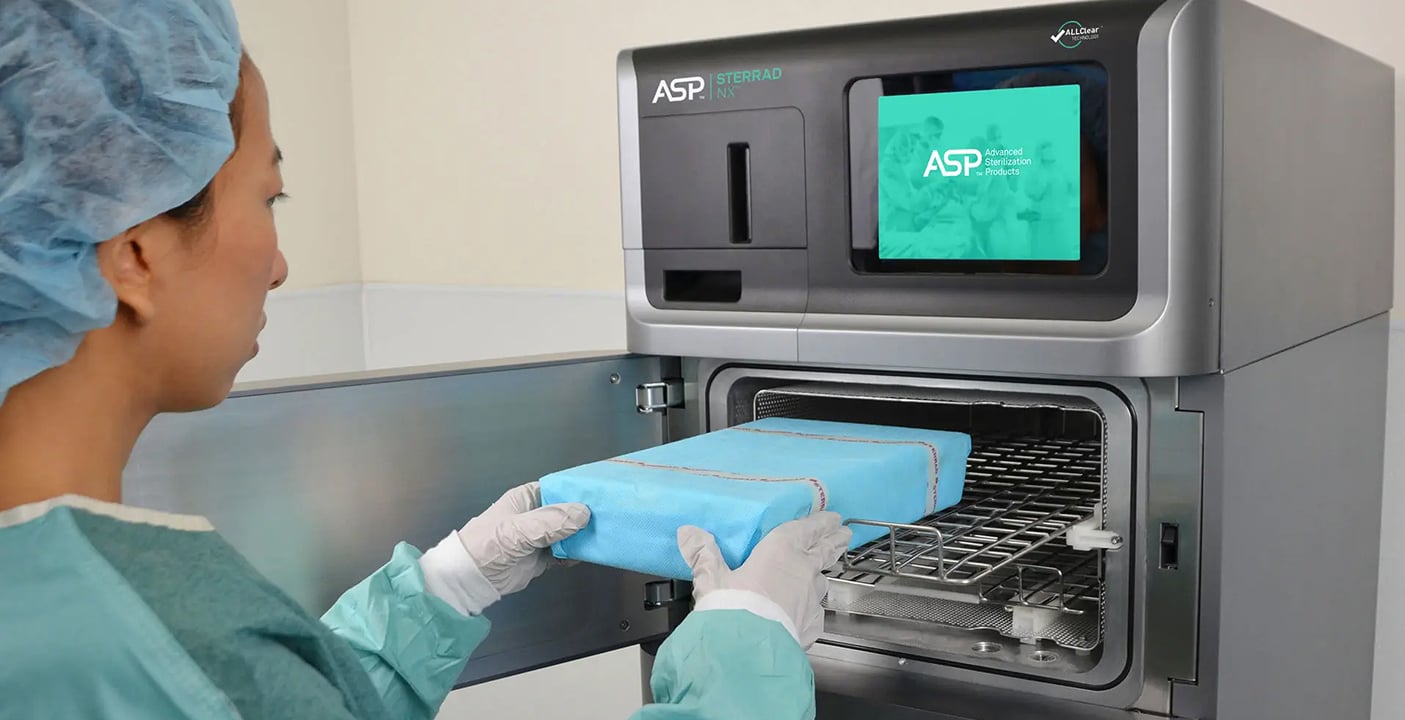 Esterilização à baixa temperatura ou a vapor