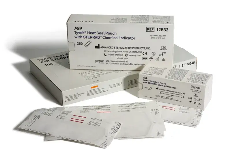 Tyvek® Pouches and Rolls with STERRAD™ Chemical Indicator (CI