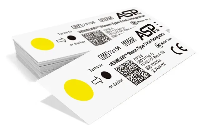 A stack of VERISURE chemical ink integrators with a single chemical ink integrator beside it